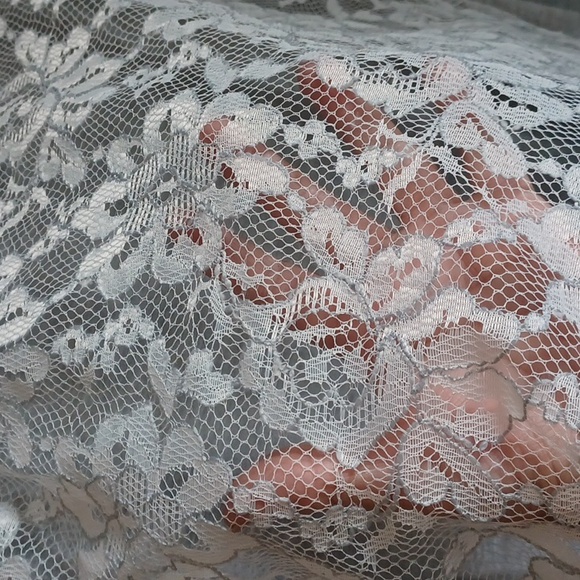 Energie, Womens gray and lace Long sleeve pullover jersey style Sz. L. - Picture 4 of 7